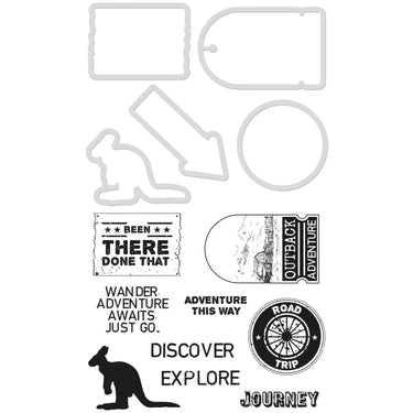 Kaisercraft • decorative die stamp adventure