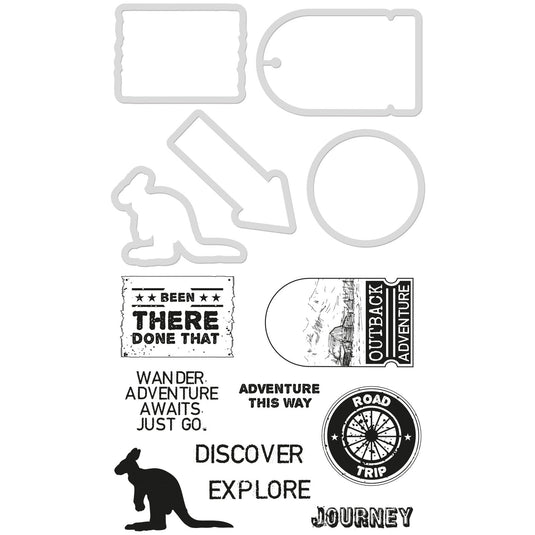 Kaisercraft • decorative die stamp adventure