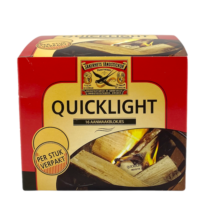Afbeelding laden in galerijviewer, De zwaluw quicklight aanmaakblokjes 16 stuks
