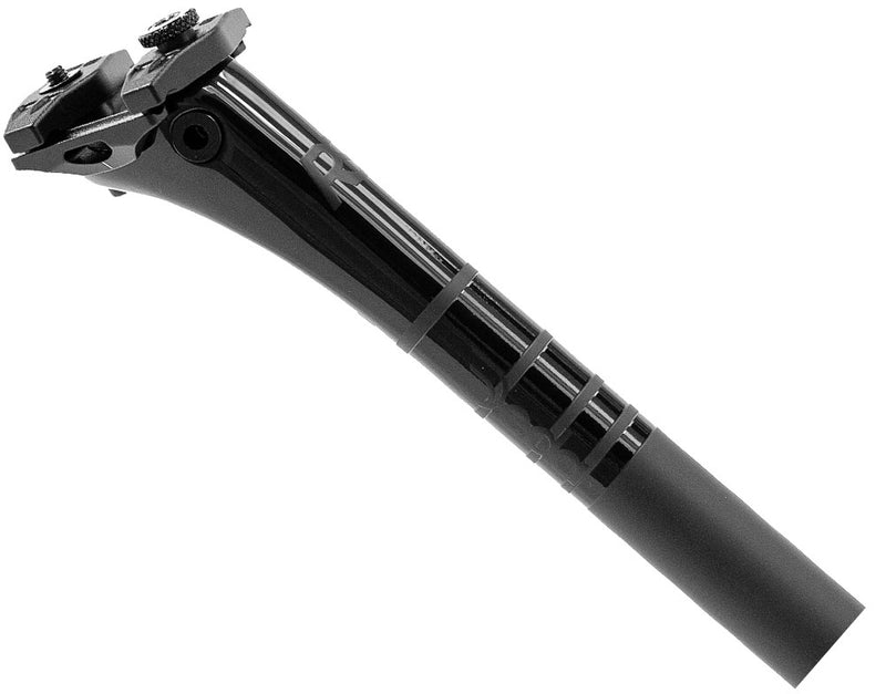 Afbeelding laden in galerijviewer, Deda rs 27.2x400mm carbon seatpost with titanium bolts
