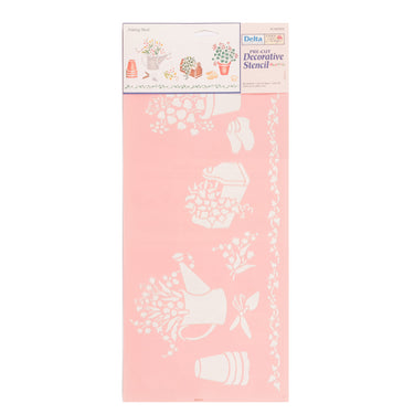 Delta • stencil potting shed