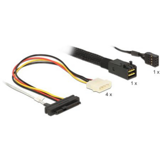 Mini sas naar sas kabel