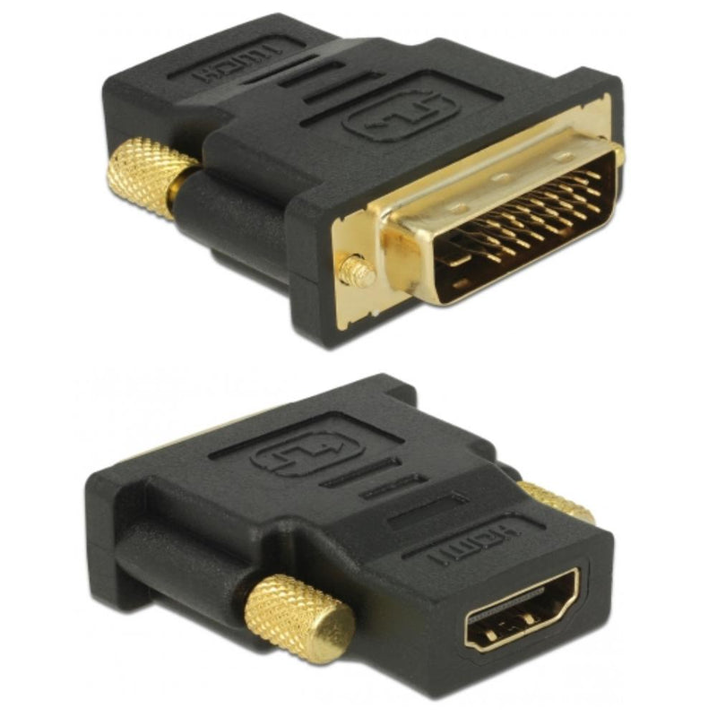 Afbeelding laden in galerijviewer, Delock dvi 24+1 pin > hdmi adapter
