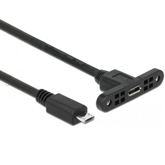 Delock kabel usb 2.0 micro-b connector voor installatie > usb 2.0 micro-