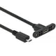 Delock kabel usb 2.0 micro-b connector voor installatie > usb 2.0 micro-
