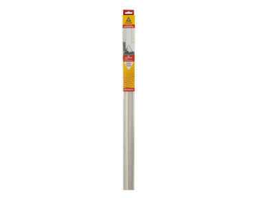 Deltafix dorpelstrip - zelfklevend - kunststof - wit