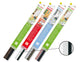 Fix-o-moll deurborstel met veersysteem - 100 x 4,2 cm - wit