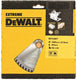 Dewalt accessoires cirkelzaagblad (accu invalzaag), 165x20x54t, trapezium gemodificeerd, kerf 2,0mm, harde materialen composiet kunststoffen - dt1087-qz