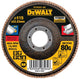Dewalt accessoires lamellen schuurschijf extreme 115x22.2mm 80g - dt30621-qz - 1 stuk - dt30621-qz