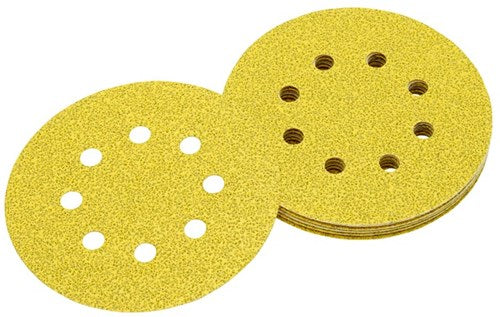 Dewalt accessoires schuurschijf, ø125mm (d26453), k120, 10 stuks - dt3105-qz
