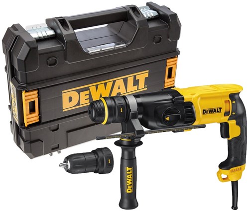 Afbeelding laden in galerijviewer, Dewalt d25134kp 26mm sds+ combihamer | 800w 2.8j + boor en beitelset - d25134kp-qs
