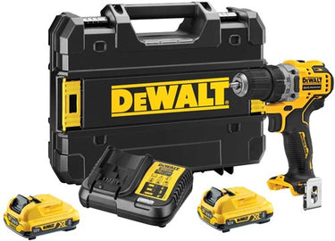 Dewalt dcd706d2-qw accu klopboormachine 12v 2,0ah li-ion - dcd706d2-qw