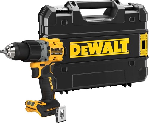 Afbeelding laden in galerijviewer, Dewalt dcd805nt-xj - 18v xr g3 compacte schroef- klopboormachine in tstak | zonder accu en lader - dcd805nt-xj
