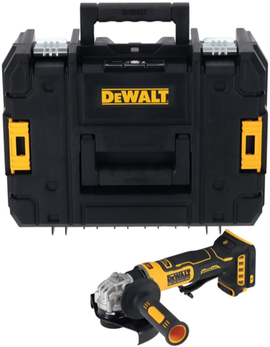 Afbeelding laden in galerijviewer, Dewalt dcg404nt accu haakse slijper | 125 mm | 18v xr | basic body in tstak | zonder accu's en lader - dcg404nt-xj
