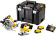 Dewalt dck2012p2t-qw | xr accu zaag twin kit 18v in tstak met dcs570 en dcs334 (2x 5.0ah accu + lader) - dck2012p2t-qw