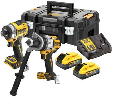 Dewalt dck2200h2t-qw | xr accu combiset 18v dcd1007 + dcf860 in tstak (2x 5.0ah powerstack accu + lader) - dck2200h2t-qw