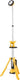Dewalt dcl079p1 | xl led werklamp met statief 18v (1x 5.0ah accu + lader) - dcl079p1-qw