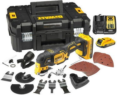 Dewalt dcs355d2 oscillerende multitool | 2.0ah li-ion - dcs355d2