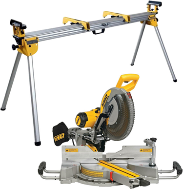 Dewalt dws780skit afkortzaag met xps zaaglijnindicator incl. onderstel (de7023) - 1675w - 305 x 30mm