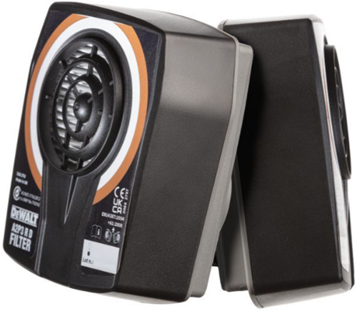 Afbeelding laden in galerijviewer, Dewalt dxir1a1a2p3 a2p3 r d combinatie filter | 2 stuks - dxir1a1a2p3
