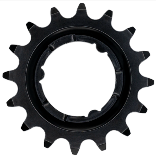 Kmc tandwiel voor shimano 16t o-mo staal 3 32 inch - zwart