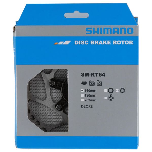 Afbeelding laden in galerijviewer, Shimano Deore SM-RT64S Center Lock 160mm
