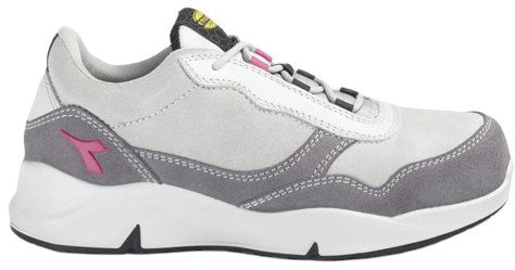 Afbeelding laden in galerijviewer, Diadora werkschoen athena laag 179902 s3l d0459 | gray violet raspberry (d0459) | maat 37 - 8053607443413
