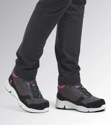 Diadora werkschoen athena mid 179901 s3l | nine iron raspberry (d0458) | maat 39 - 8053607443550