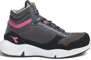 Diadora werkschoen athena mid 179901 s3l | nine iron raspberry (d0458) | maat 40 - 8053607443543