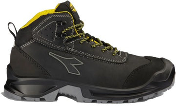 Diadora werkschoen classic mid 181021 s3s | zwart | maat 45 - 8053607613687