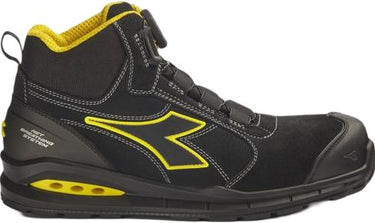 Diadora werkschoen run net ab mstr boa mid s3s 182533 | zwart | maat 46 - 8054795144229
