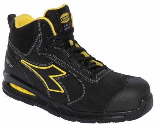 Diadora werkschoen run net mid 181150 s3s | zwart | maat 44 - 8053607623297