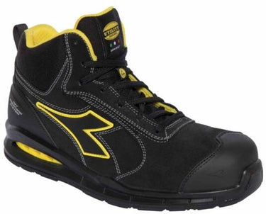 Diadora werkschoen run net mid 181150 s3s | zwart | maat 46 - 8053607623310