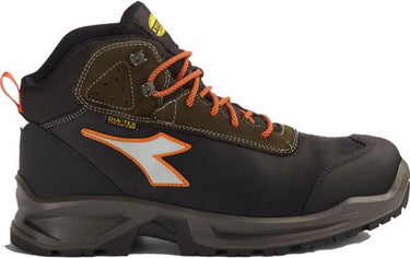 Diadora werkschoen sport diatex 181120 mid s3 (zwart groen) | zwart groen | maat 46 - 8053607615971