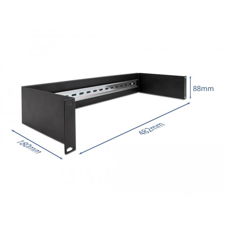 Afbeelding laden in galerijviewer, Din-rail paneel - 19″ inch
