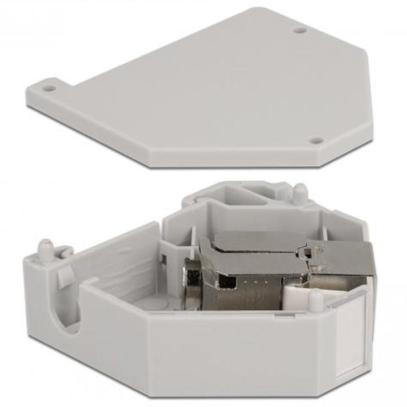Afbeelding laden in galerijviewer, Din-railadapter met keystone module
