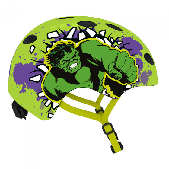 Afbeelding laden in galerijviewer, Disney fietshelm hulk jongens groen maat 54 58 cm
