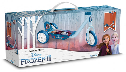 Disney Frozen 3-wiel kinderstep voetrem meisjes blauw lichtblauw