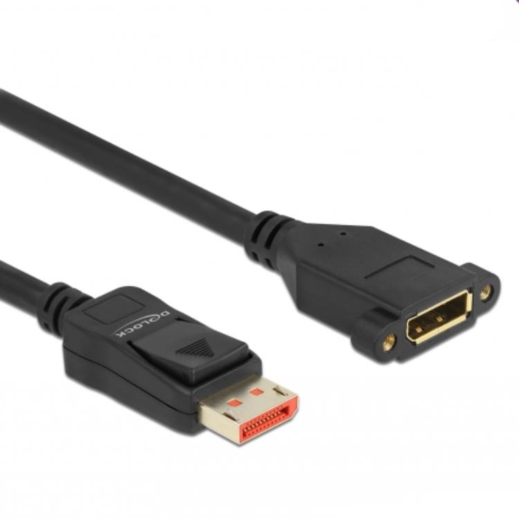 Afbeelding laden in galerijviewer, Ngk 8k displayport-verleabel voor inbouw
