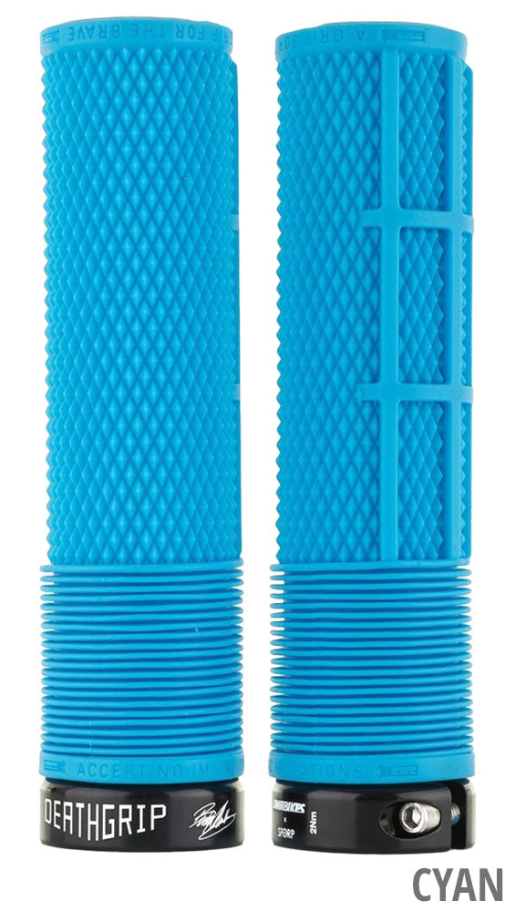 Afbeelding laden in galerijviewer, Dmr brendog fl death grip lock-on grips -thin 133 x 29.8 mm
