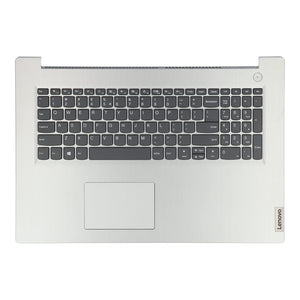 Lenovo laptop toetsenbord qwerty us + top cover - grijs