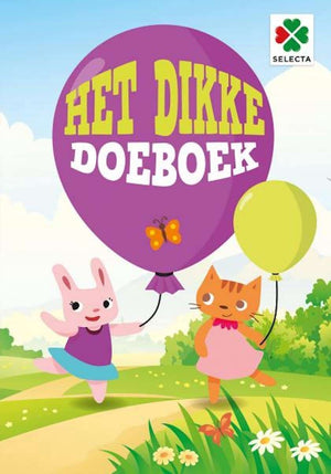 Selecta tactic het dikke doeboek - 96 pagina's - kleur-, puzzel- en activiteitenboek voor kinderen - vanaf 2 jaar