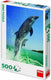 Dinotoys dino puzzel - dolfijnen - 500 stukjes