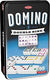 Tactic domino double nine – bordspel – luxe tin – uitgebreid dominospel met gekleurde stenen – vanaf 7 jaar – 2 of meer spelers