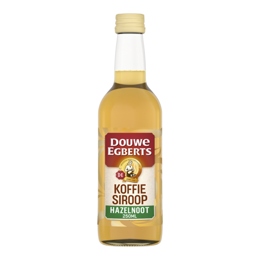 Douwe egberts siroop hazelnoot (6x 250 ml)