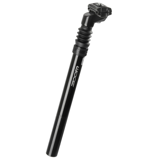 Messingschlager zoom zadelpen atb 27.2 alu. zwart verend 350 mm.