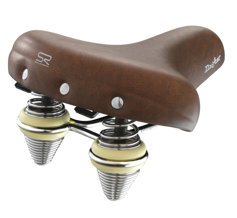 Afbeelding laden in galerijviewer, Selle royal s.p.a. selle royal zadel drifter strengtex small bruin
