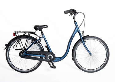 Kwadie aldo lage instap 26 remnaaf alu. comfort mystery blue mat - 42 cm.