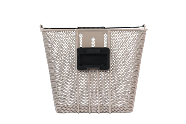 Afbeelding laden in galerijviewer, Basil b.v. basil mand bilboa afneembaar klickfix nude metallic 10238
