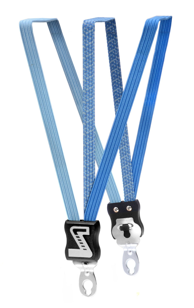 Afbeelding laden in galerijviewer, Snelbinder Trio Simson kort met 3 binders - kobalt blauw

